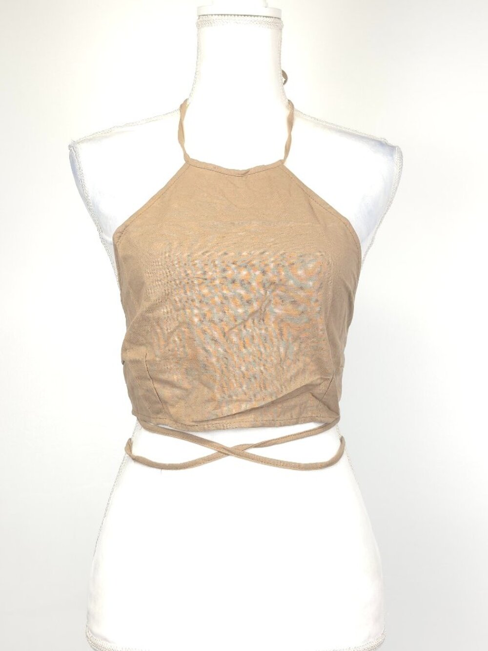 Motel Rocks Wu Top in Rami Biscuit Small - Picture 4 of 8